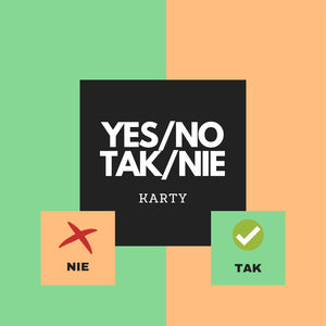 Karty YES/NO TAK/NIE