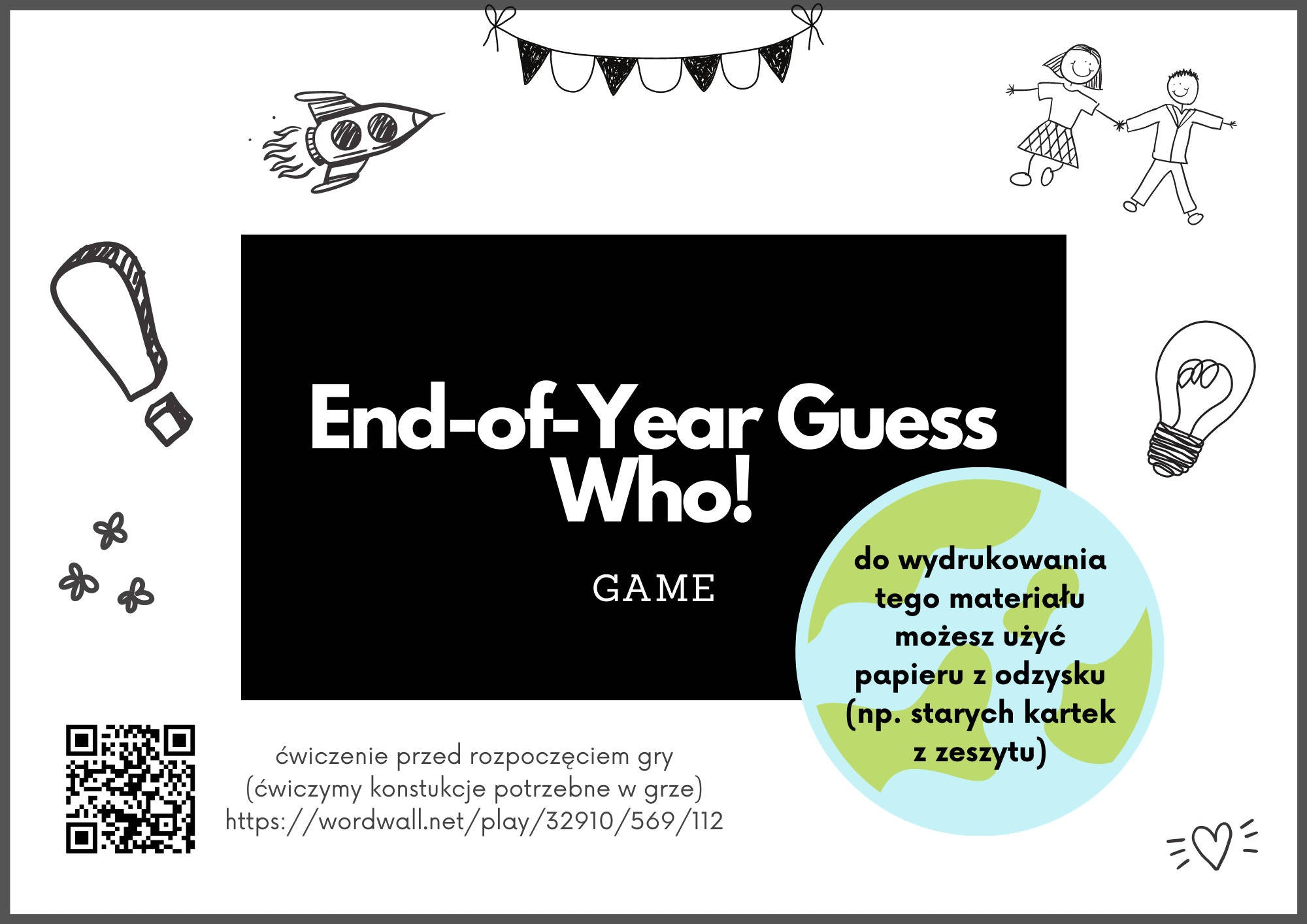 End-of-Year Guess Who! (game)