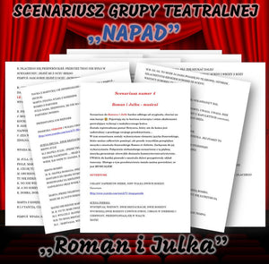 Scenariusz grupy teatralnej NAPAD- "Roman i Julka"